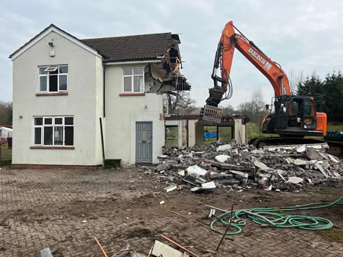 Bens Demolition Division job House Demolition, Golden Valley Lane, Bitton photo number 1