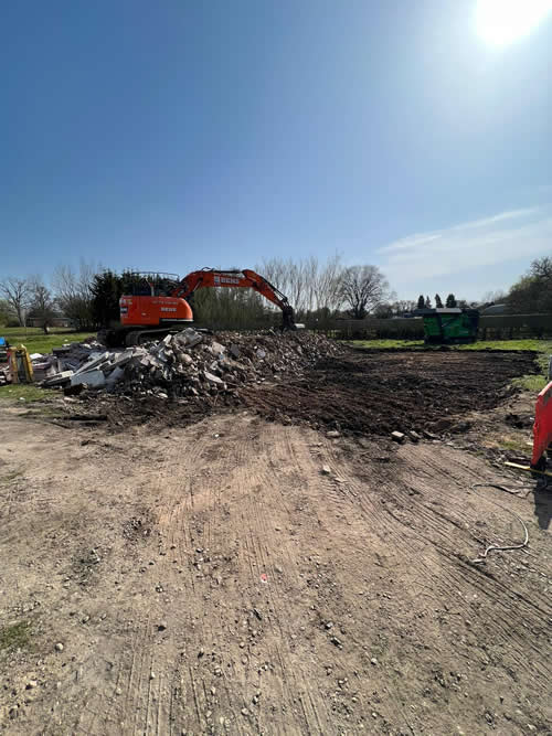 Bens Demolition Division job House Demolition, Golden Valley Lane, Bitton photo number 5