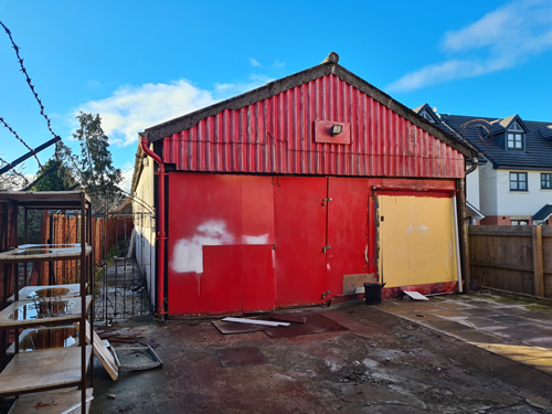 Bens Demolition Division job Old Workshops Demolition, Wells Road, Whitchurch Village, Bristol photo number 2