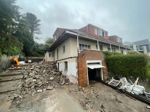 Bens Demolition Division job House demolition, Ladye Bay, Clevedon photo number 7