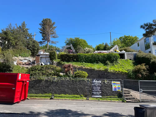 Bens Demolition Division job House demolition, Ladye Bay, Clevedon photo number 9