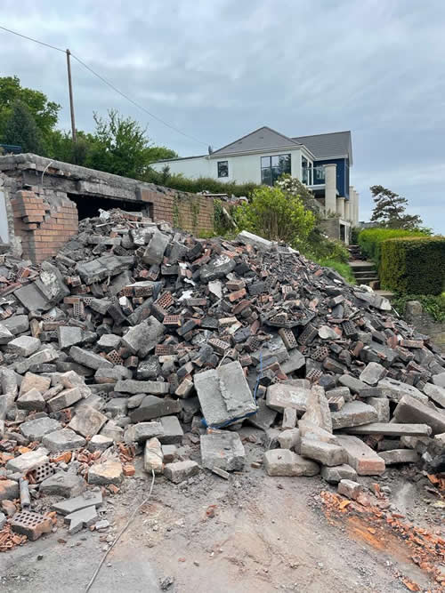 Bens Demolition Division job House demolition, Ladye Bay, Clevedon photo number 17