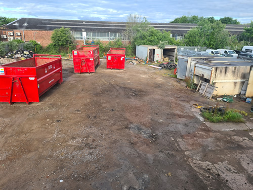 Bens Demolition Division photo Clear offices and yard farmtrac Yate