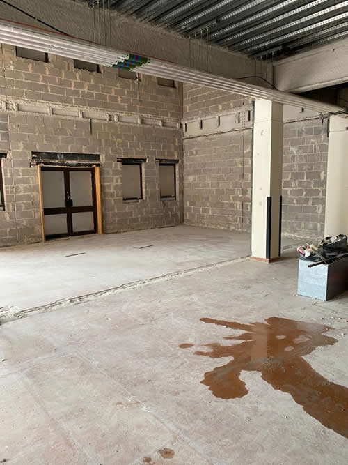 Bens Demolition Division job Remove concrete floor, walls, from sound proof room at UWE for Lancer Scott photo number 8