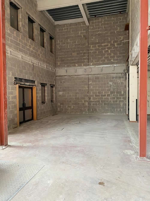 Bens Demolition Division job Remove concrete floor, walls, from sound proof room at UWE for Lancer Scott photo number 9